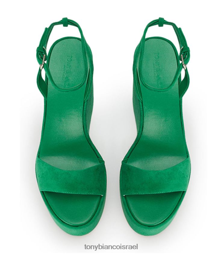 נעלי עקב טריז | נשים זמש ירקן Tony Bianco טריזי וסנה 8BNR8T14